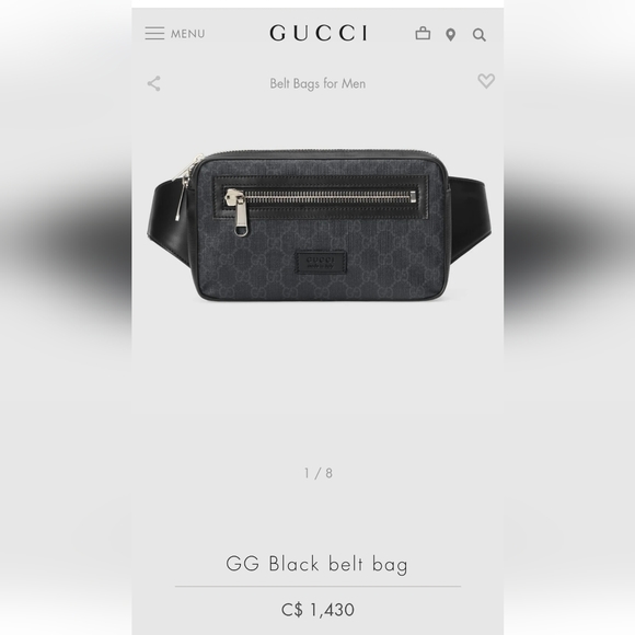 ❌‼️SOLD‼️❌ - Gucci Belt Bag - GG Supreme Coated Canvas - Picture 16 of 16